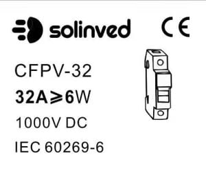 Solinved 16A DC Kartuş (Sigorta Yuvası) - Görsel 3