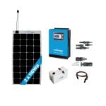 2 Panel(110Wp) 1KWE Off-Grid(12V) Solar Paket