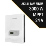 LEXRON 3750VA/3000W MPPT 24V AKILLI İNVERTER