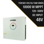 LEXRON 10000W 120-500V HV 2X100A MPPT AKILLI INVERTER (PARALELLENEBİLİR)