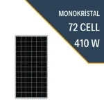 LEXRON 410W MONOKRİSTAL GÜNEŞ PANELİ