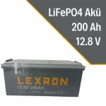 LEXRON 200AH 12.8V LİTYUM AKÜ