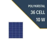 LEXRON 10W POLYKRİSTAL GÜNEŞ PANELİ