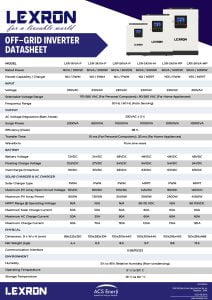 LEXRON 3750VA 3000W AKILLI İNVERTER LEXRON - Görsel 2