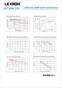 LEXRON 12AH-12V KURU TİP AKÜ - Görsel 3