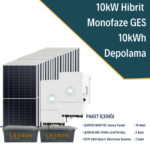 10KW MONOFAZE HİBRİT SİSTEM 1