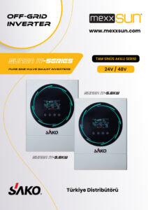 SAKO Sunon Tam Sinüs Akıllı İnverter IV 8kW 48V (450VDC)