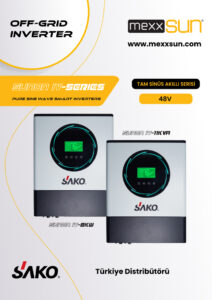 SAKO Sunon Tam Sinüs Akıllı İnverter IV 11kVA 48V (450VDC)