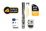 MEXXSUN DC Dalgıç Pompa 2Hp / 1500W / 110V (SS Impeller) (4RDSS4.8-203-110-1500)