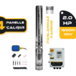 MEXXSUN DC Dalgıç Pompa 2Hp / 1500W / 110V (SS Impeller) (4RDSS4.8-203-110-1500)