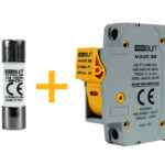 MEXXSUN DC Sigorta + Sigorta Yuvası (20A 1000V) - 12 Adet