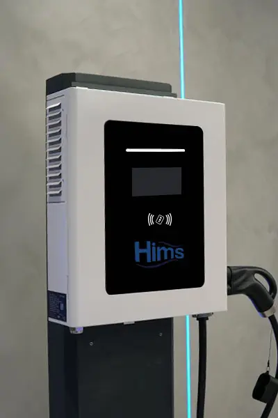 Hims HCDC-S1-40 Tek Soketli 40 kW DC Hızlı Elektrikli Araç Şarj İstasyonu - Görsel 2
