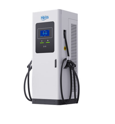 Hims HCDC-S2-60 Çift Soketli 60 kW DC Hızlı Elektrikli Araç Şarj İstasyonu