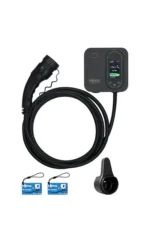 Hims HCDKS-22 22kW Tip 2 Soketli 5m Kablolu Siyah Smart Elektrikli Araç Şarj İstasyonu - Görsel 2