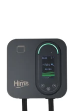 Hims HCDKS-22 22kW Tip 2 Soketli 5m Kablolu Siyah Smart Elektrikli Araç Şarj İstasyonu - Görsel 4