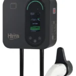 Hims HCDKS-22 22kW Tip 2 Soketli 5m Kablolu Siyah Smart Elektrikli Araç Şarj İstasyonu