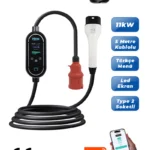 Hims HCTK-11-PS-S 11kW Akıllı Taşınabilir Araç Şarj Cihazı