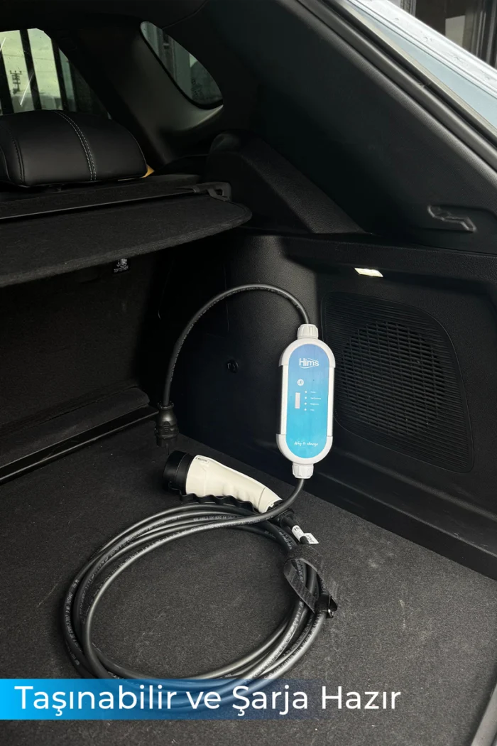 Hims HCTK-G-3 3.7kW Ev Tipi Taşınabilir Elektrikli Araç Şarj Cihazı - Görsel 4