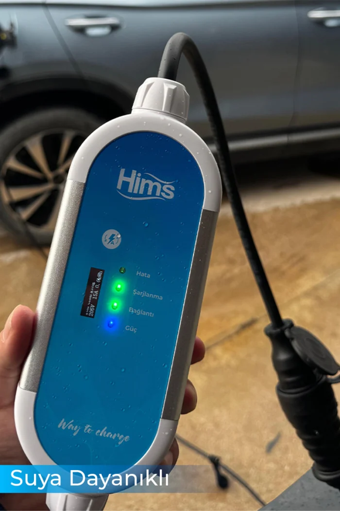 Hims HCTK-G-3 3.7kW Ev Tipi Taşınabilir Elektrikli Araç Şarj Cihazı - Görsel 2