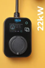 Hims HCTS-22-S 22kW Kilitli Soketli Siyah Taşınabilir Araç Şarj Cihazı - Görsel 2