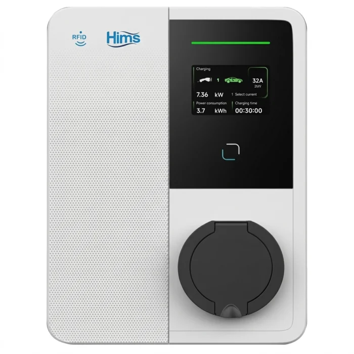 Hims HEVC-22 22kW Bireysel Duvar Tipi Araç Şarj Cihazı - Görsel 2