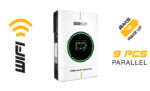 PREMIUM-SERIES TAM SİNÜS AKILLI İNVERTER 6KW 48V (PARALEL/WİFİ/DUAL OUTPUT)
