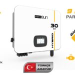 MEXXSUN 30 KW Hibrit Trifaze HV