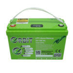 Orbit 12 V 100 Ah Lifepo4 Akü-Abs Kasa