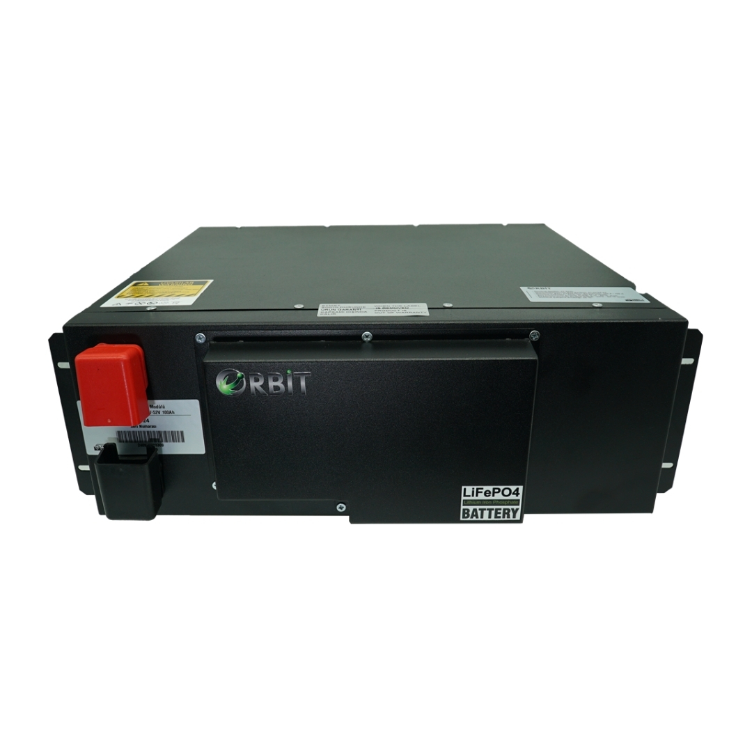 Orbit-51.2-V-050-Ah-Lifepo4-Aku-High-Voltage-Metal-Kasa Orbit 51.2 V 100 Ah Lifepo4 Akü-High Voltage-Metal Kasa - Görsel 1